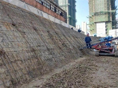 青阳建筑边坡支护
